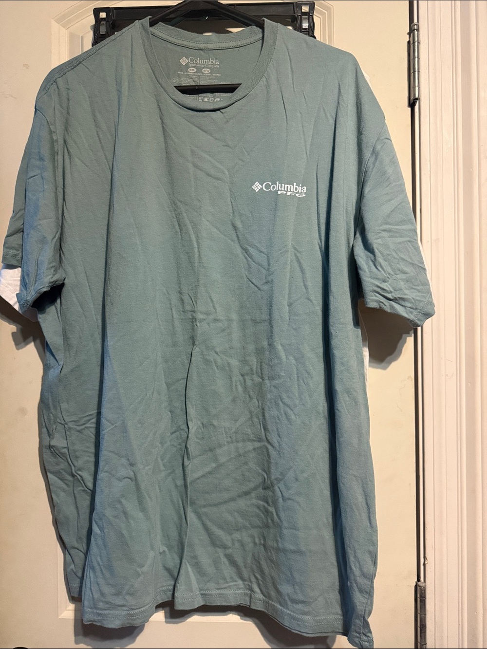 Columbia Men’s Short-Sleeve Tee in Seafoam Green